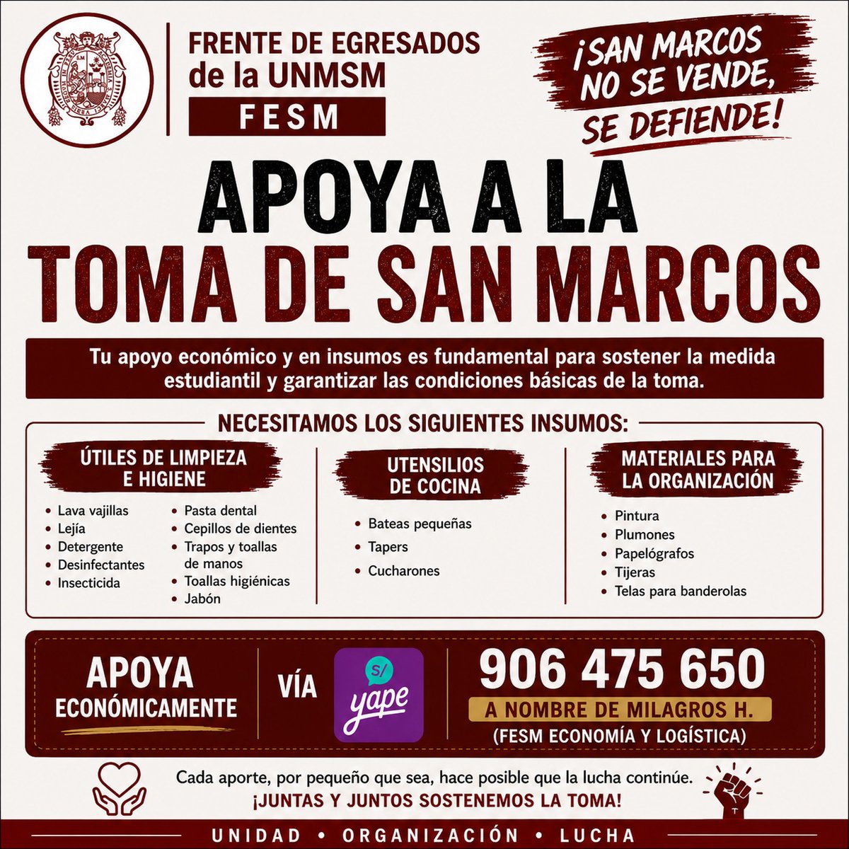 Egresados UNMSM tweet media