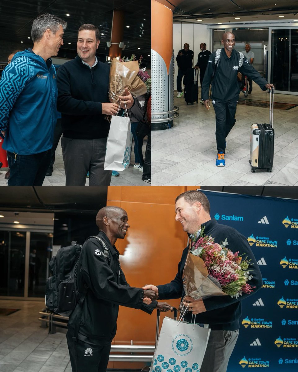 audas_vanschoor's tweet photo. The GOAT is in Cape Town.
Cape Town Marathon
Africa’s moment. Next level. 🐐🌍🏃‍♂️

#MajorMarathon #Africa #Run https://t.co/389EJbNCKj