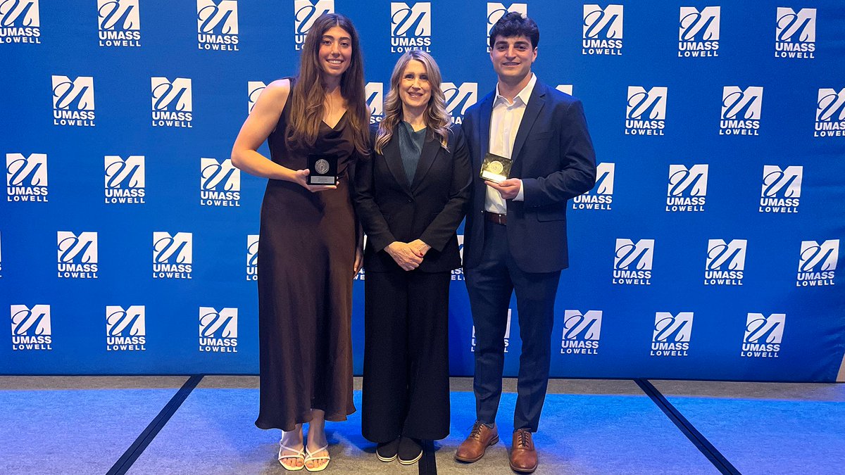 RiverHawkNation's tweet photo. Top of their class 🎓

Congrats to Jackson of @RiverHawkMLax and Audra of @RiverHawkWLax for earning the University Scholar-Athlete Award for having the highest cumulative GPA among graduating student-athletes!

STORY: https://t.co/1vvrvJ8NoX

#UnitedInBlue https://t.co/6r1QIfU05g