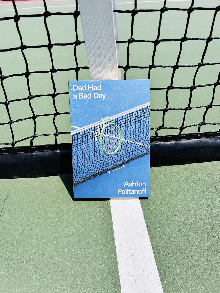 APolitanoff's tweet photo. My sad dad tennis novel DAD HAD A BAD DAY is officially out in the US, and available wherever books are sold! https://t.co/vNolOyru4K