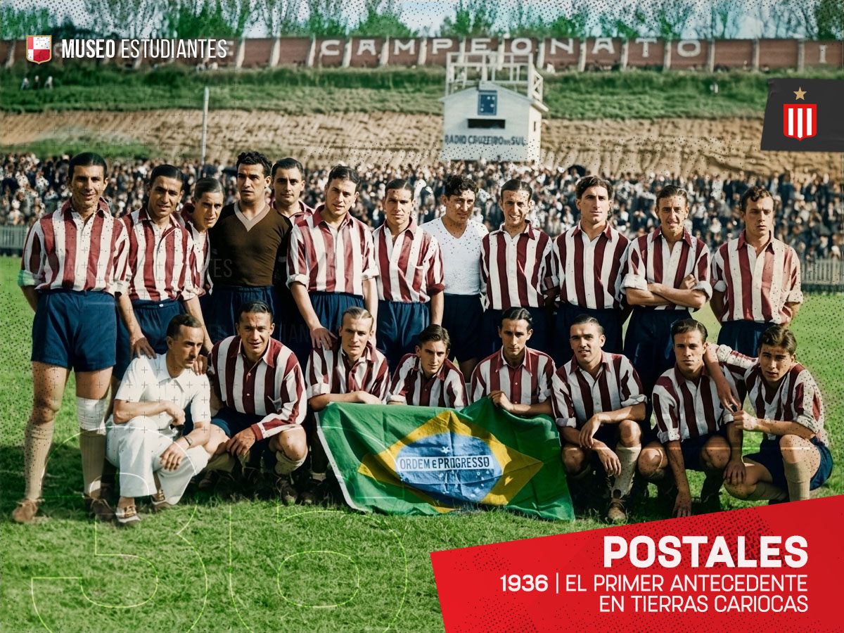 EdelpMuseo's tweet photo. 📬 🇦🇹 POSTALES | 1936

EL PRIMER ANTECEDENTE EN TIERRAS CARIOCAS
En enero de 1936, El Pincha inició su primera gira por el país del norte...

Leer nota: 👉https://t.co/GiUSDC9ZoP

#Postales #MuseoEstudiantes #EDLP

MUSEO ESTUDIANTES
Cultura EDLP https://t.co/Myd8iEZ5v0