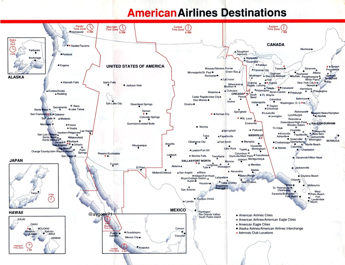 AvGeek71's tweet photo. American highlights its San Jose hub in this December, 1988 timetable. Next post, I'll share the San Jose and other airport terminal maps for American. #avgeek #avgeeks #airline #airlines #travel #aviation #AmericanAirlines https://t.co/p034vHjBAV