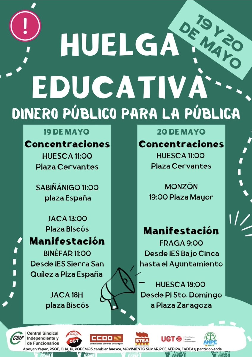 PSOE Alto Aragón tweet media