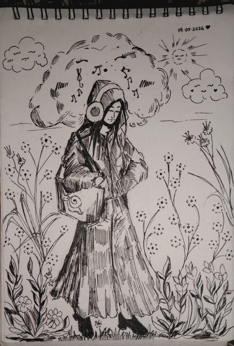 SignalSnail's tweet photo. Sketchbook 📖
.
.
#sketchbook #inksketch #traditionalart #cozyart https://t.co/kZBWGNiJgF