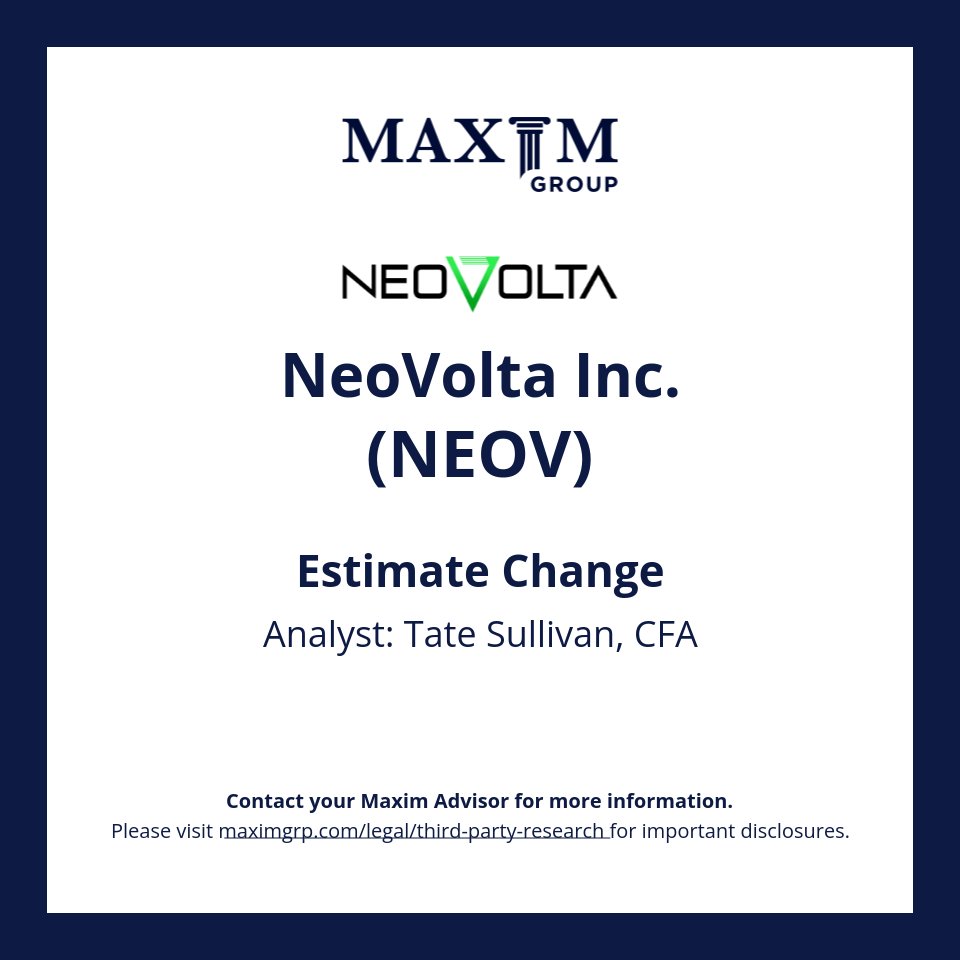 Maxim Group LLC tweet media