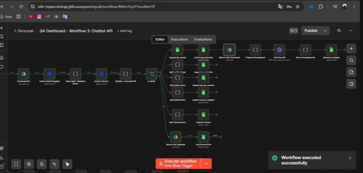 broughios's tweet photo. Testi 
N8n+ dashboard analyticb+ chatbot.
Kamu masih open joki seputar informatika 🙌🏼
- website ( laravel, react, dll)
- mechine learning, Nlp, Ml, data science, data mining, n8n
Hubungin https://t.co/iEv8Cg3cd4
#zonauang
#wts
#joki
#jokiskripsi
#jokitech https://t.co/RZ311xbE2v