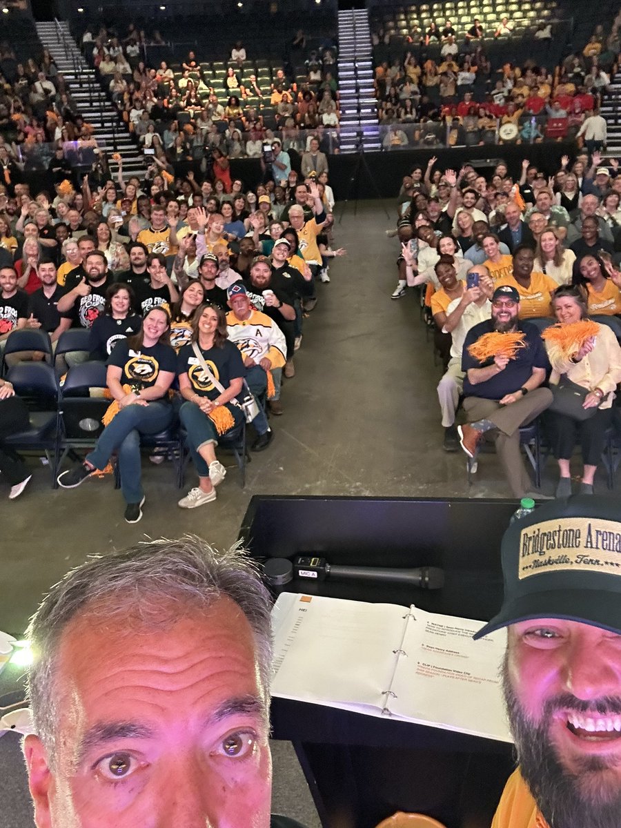 PREDSident's tweet photo. I so love The Preds’ Foundation Helper Grant Distribution Day. Incredible to be in a room with 199 organizations that make Smashville such a special place.

So grateful for the people who dedicate their lives to helping others. https://t.co/ucuiVszrTl
