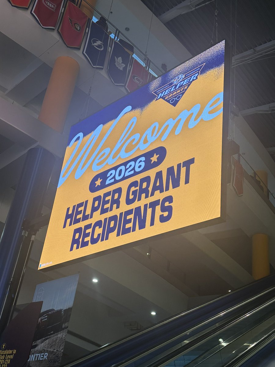 PREDSident's tweet photo. I so love The Preds’ Foundation Helper Grant Distribution Day. Incredible to be in a room with 199 organizations that make Smashville such a special place.

So grateful for the people who dedicate their lives to helping others. https://t.co/ucuiVszrTl
