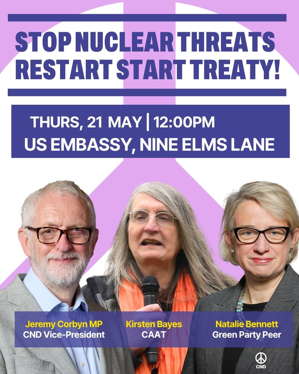 Campaign for Nuclear Disarmament tweet media