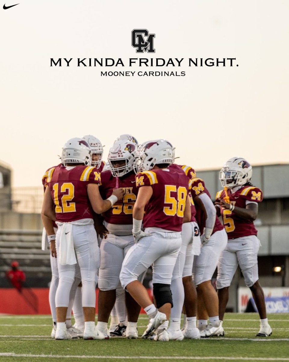 football_mooney's tweet photo. Friday nights can’t come soon enough. #MenofMooney https://t.co/K1vMIJX3k4