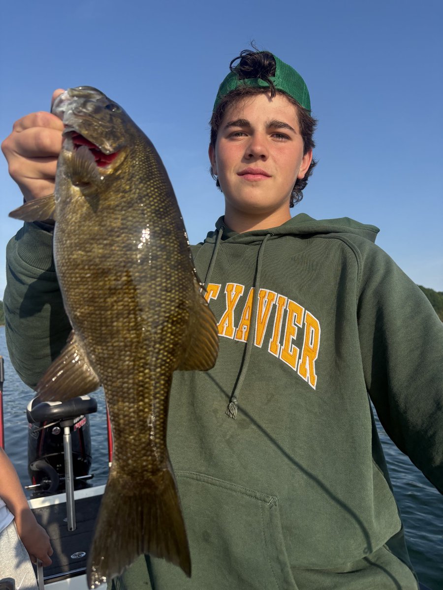 StXBassFish's tweet photo. Clayton and Elijah Hagan also had a great day at Dale Hollow on Saturday in the KBN State Trail. They finished 32nd with three bass weighing 7.34, including a 4.17. Great job Tigers!! https://t.co/dkc4k7Fo9c
