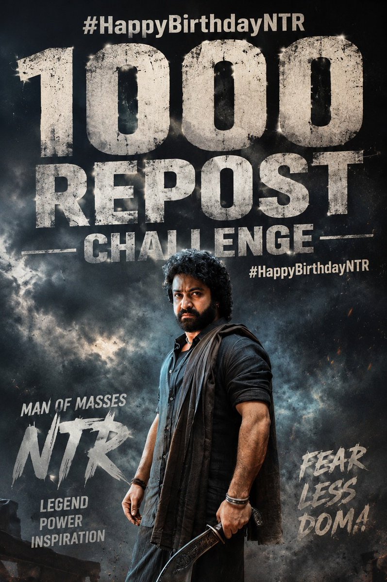 YesaiahYadav's tweet photo. #HappyBirthdayNTR https://t.co/KpX6j98LNh