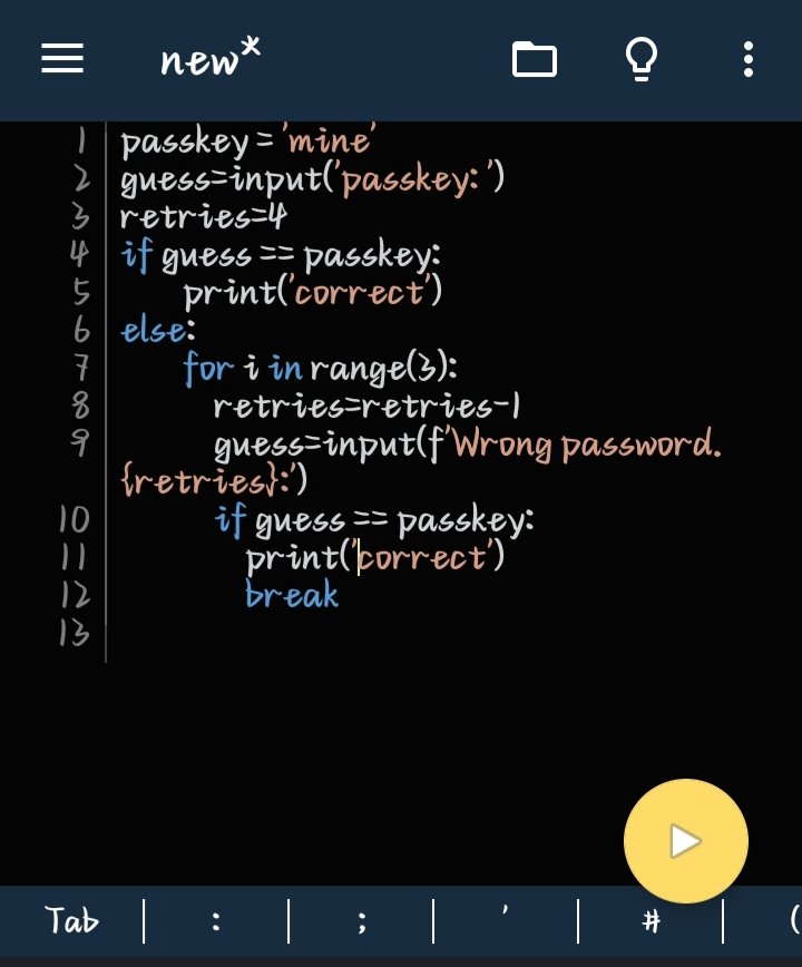 Noble_Lily20's tweet photo. A code for checking password.
#passwordchecker #pydroid3 #python https://t.co/9e6YiuOrSj
