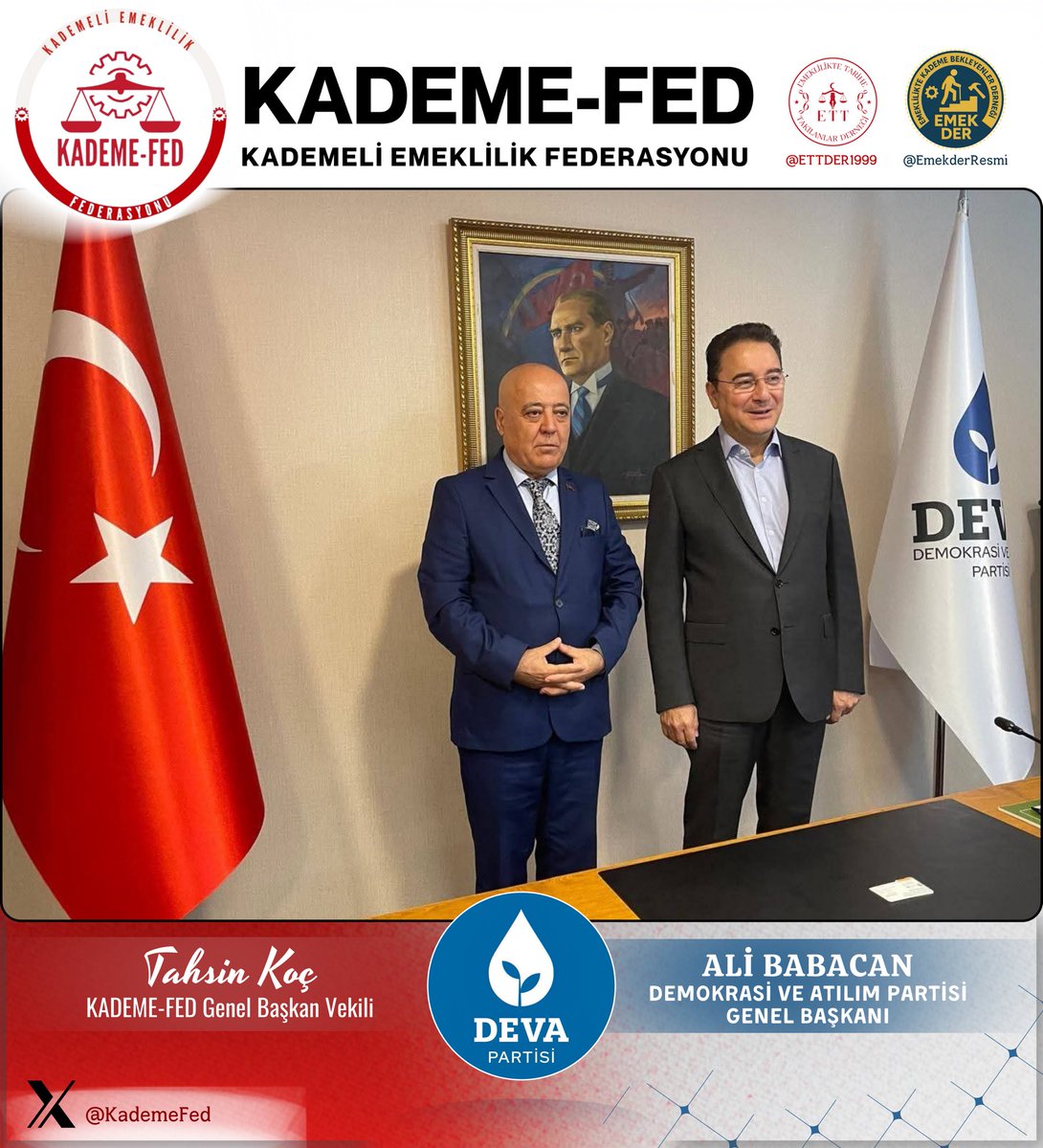 Kademeli Emeklilik Federasyonu tweet media