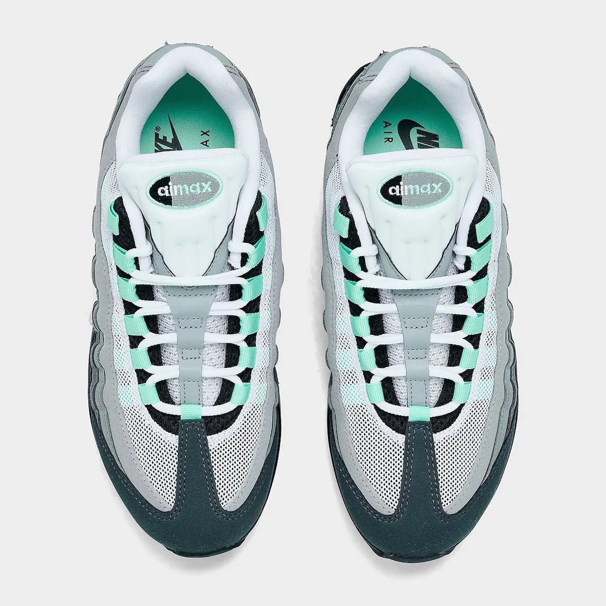 TheSiteSupply's tweet photo. Coming Soon: Nike Air Max 95 Big Bubble "Fresh Mint" 

💵 $190
🗓️ June 2026 https://t.co/fTYI1OFIei