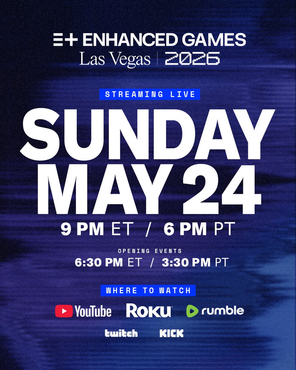 Enhanced Games tweet media
