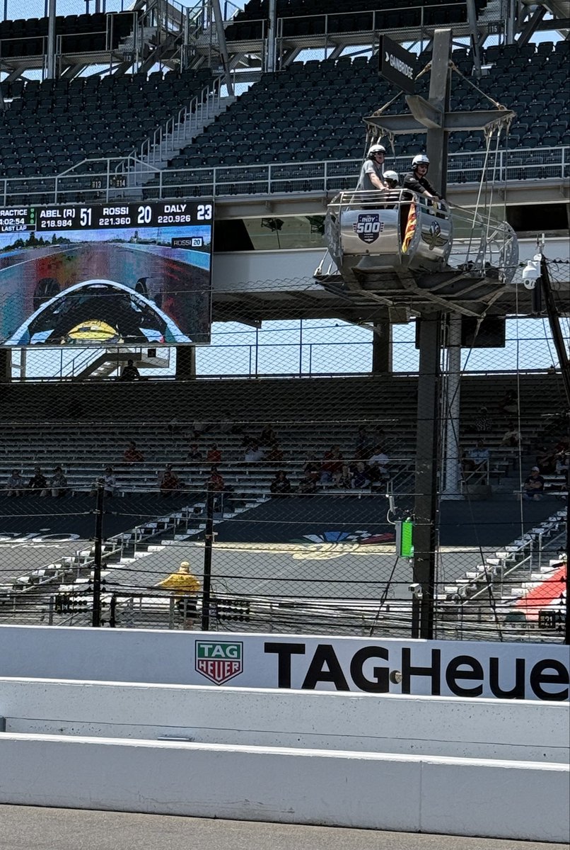 321Indycar's tweet photo. Speedway state of mind.  
#IMS #Indy500 @indycar https://t.co/zTxSKIwyt6