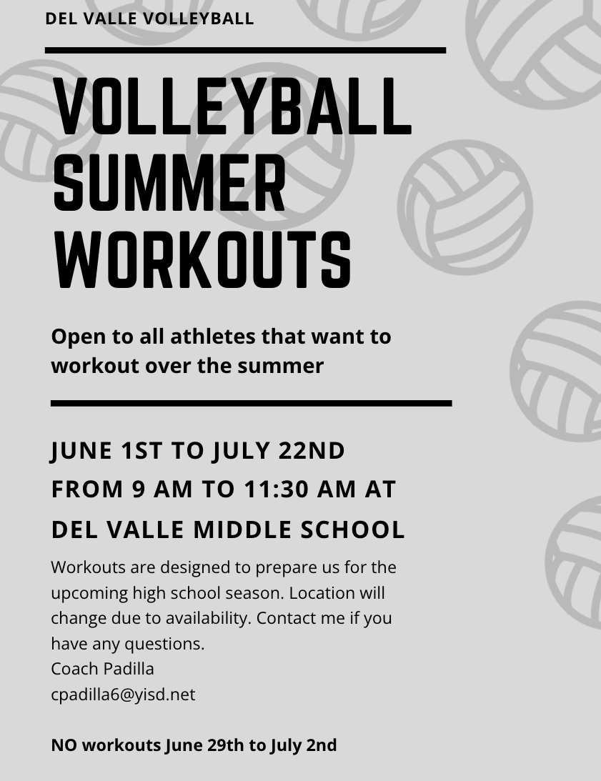 Del Valle High School Volleyball tweet media