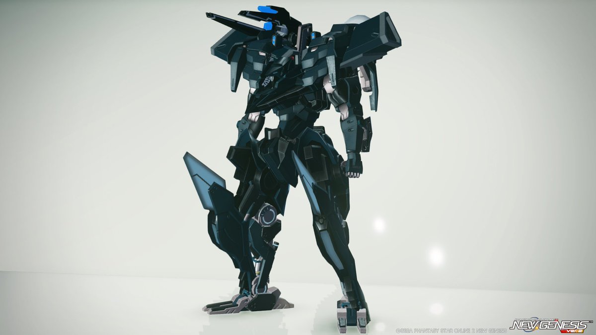 bata73041408's tweet photo. ARMORED CORE fAのステイシス 再現・・・です。

9鯖でアーマードコア再現の話があって組んだやつです。

頭部や肩位置が独特な機体なので、頭部は丸ごと偽造＋肩位置は高く見えるようにしてます。足も前傾姿勢ぽっくなるように。

最初からわかってたけどコスト不足ry

#PSO2NGS_SS
#キャストはいいぞ https://t.co/jyYrqfDYtM