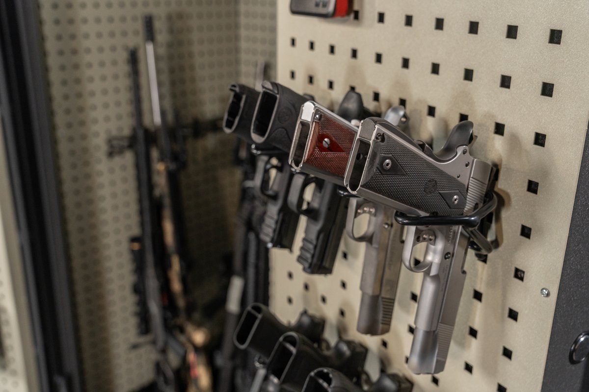 HornadySecurity's tweet photo. Big security, Big customization! Featuring Square-Lok modularity for ultimate customization, this safe keeps your valuables secure and organized.
Learn more here: https://t.co/nebBj3KnvE

.
.
.
.
#hornady #hornadysecurity #firearmsafety #safety #safetyfirst #modular https://t.co/mpvaOQ7dIN