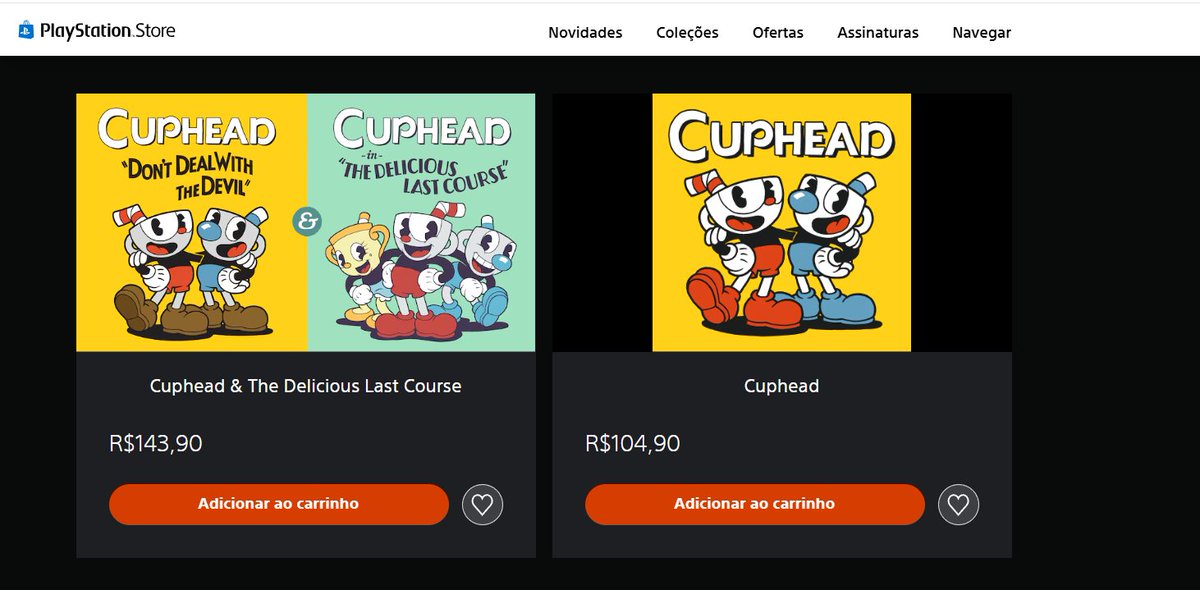 Todo dia um preço abusivo da PS Store Brasil tweet media