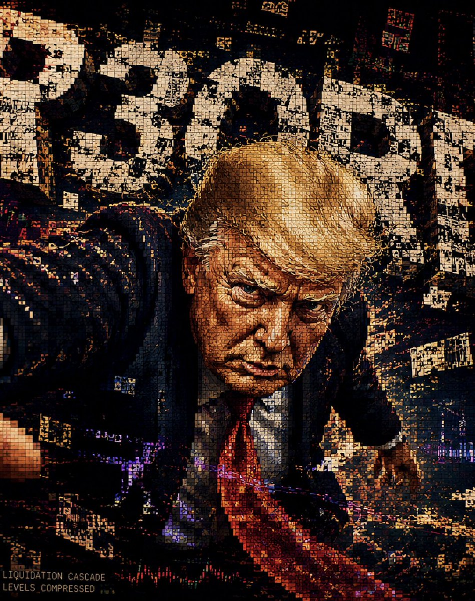 0xEazyLFG's tweet photo. Trump is indeed a R3ORDR. @Dario_Desiena 

Signal rebuilt.
Chaos organized.
R3ORDR never dies. https://t.co/eEAl3NMHRu