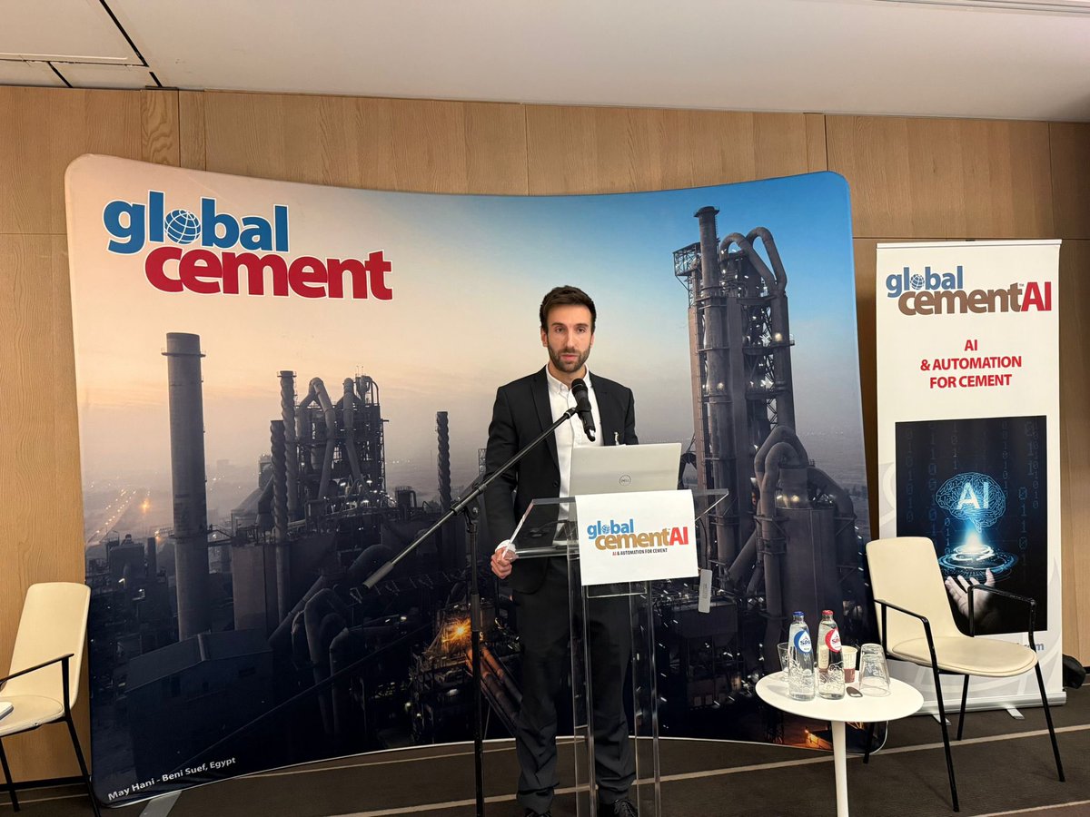 GlobalCement's tweet photo. We’ve seen 11 papers so far at the 1st Global CementAI conference in Brussels! 

Companies presenting include VDZ, @inform_software, @OPTIMITIVE, @KHD_HW, @Fuller_Tech_ and CarbonRe. Full programme on our website. 

Follow our Linkedin page for more updates! 

#GlobalCementAI #AI https://t.co/nWCn9RgrNX