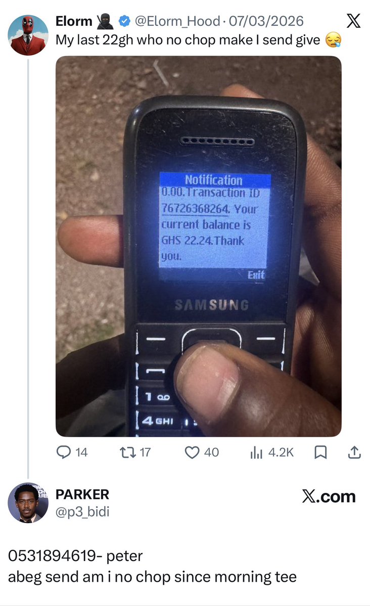 Elorm 🥷🏿 tweet media
