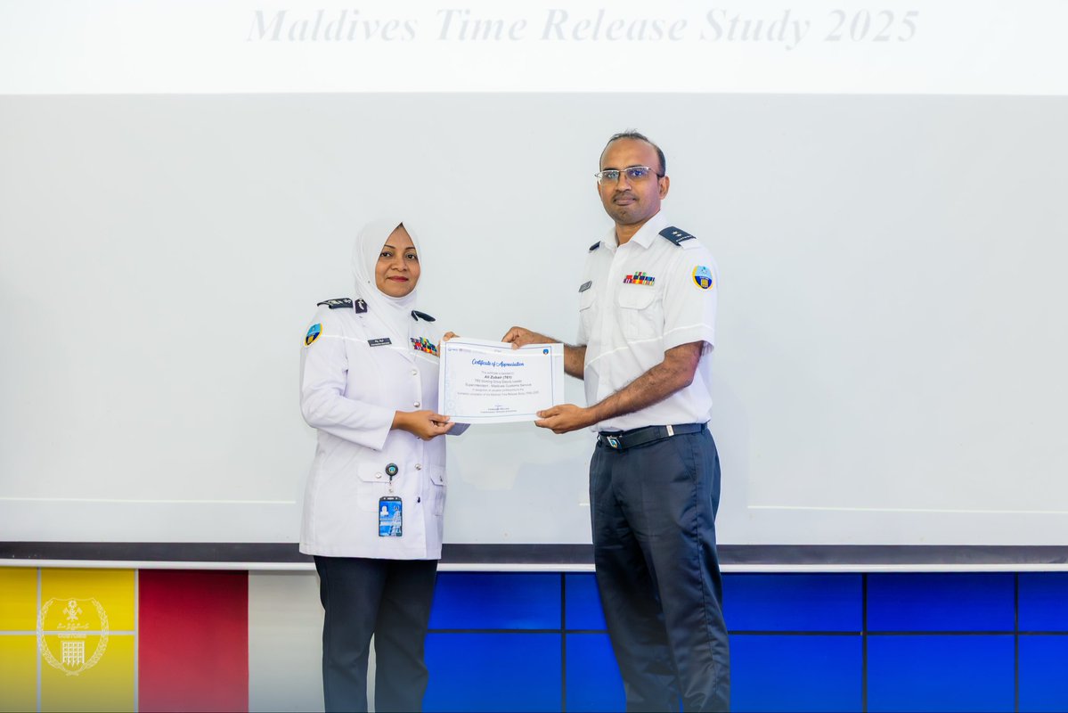 Maldives Customs Service tweet media