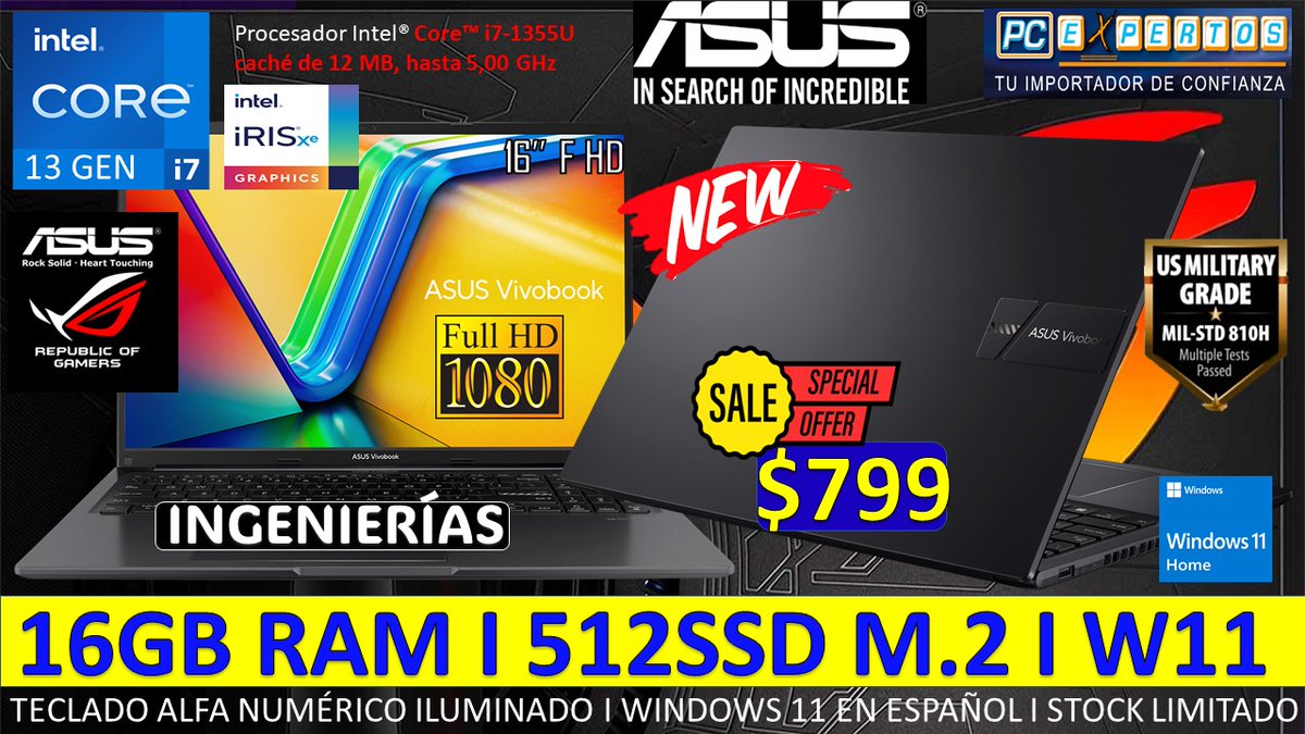 PC_EXPERTOS's tweet photo. PC-EXPERTOS...MES DE MAMÁ
📷 Recibe regalos en todas tus compras.
📷 Haz tus pedidos aquí 📷 📷
https://t.co/qcadHsuBCS https://t.co/QSlAfFr3t9
