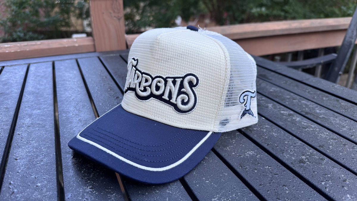 wisedrjr's tweet photo. Today’s “Trucker Tuesday” hat is one of the freebie hats I picked up from @TampaTarpons on Saturday. Someone with a corporate group was kind enough to give me one as I walked around the concourse.
#HOTDTheMayor
#365DaysOfHats #Day139 #DHCSportsShow https://t.co/glzpcyghOp