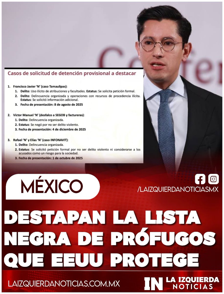 La Izquierda Noticias México tweet media