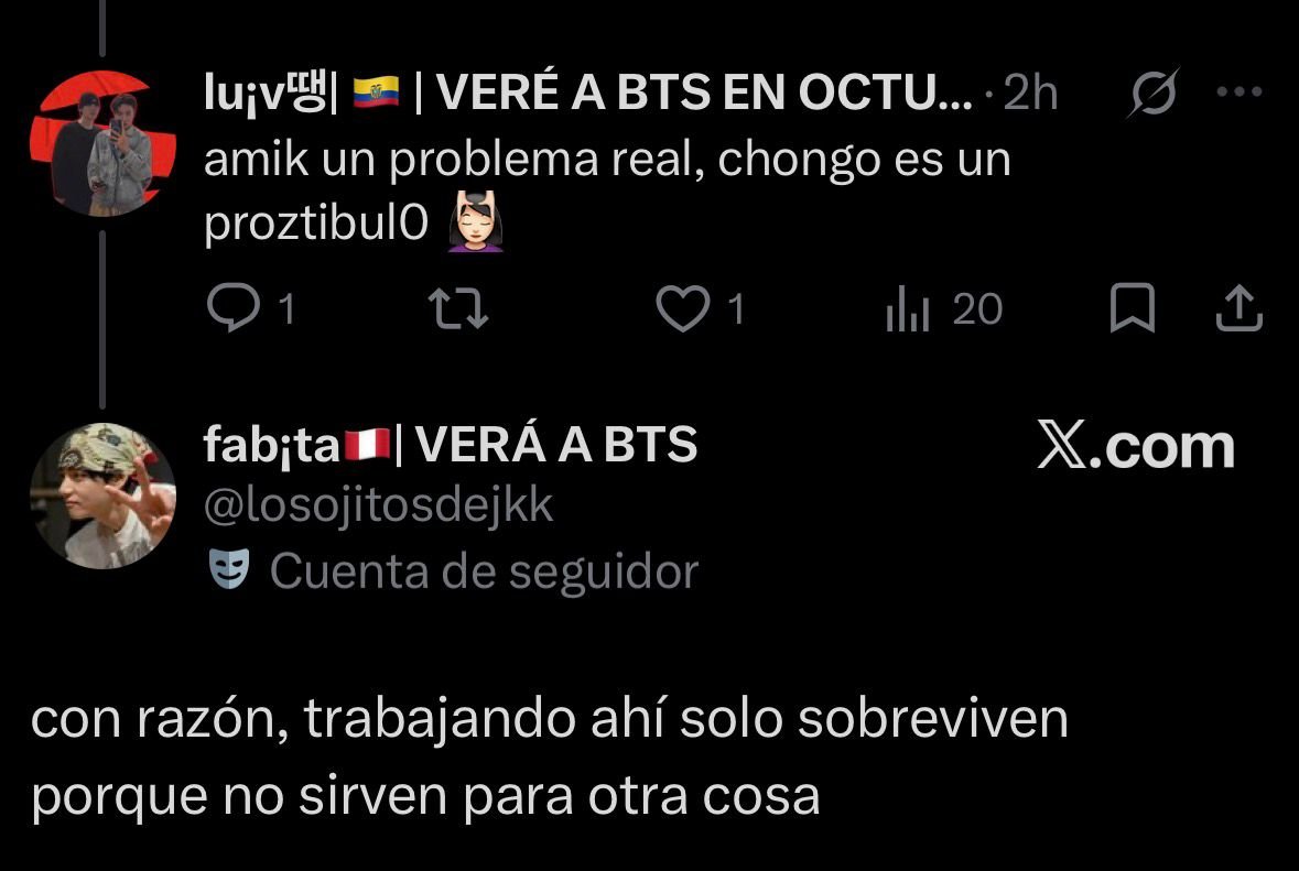 lu¡v땡| 🇪🇨 | VERÉ A BTS EN OCTUBRE 😭 tweet media