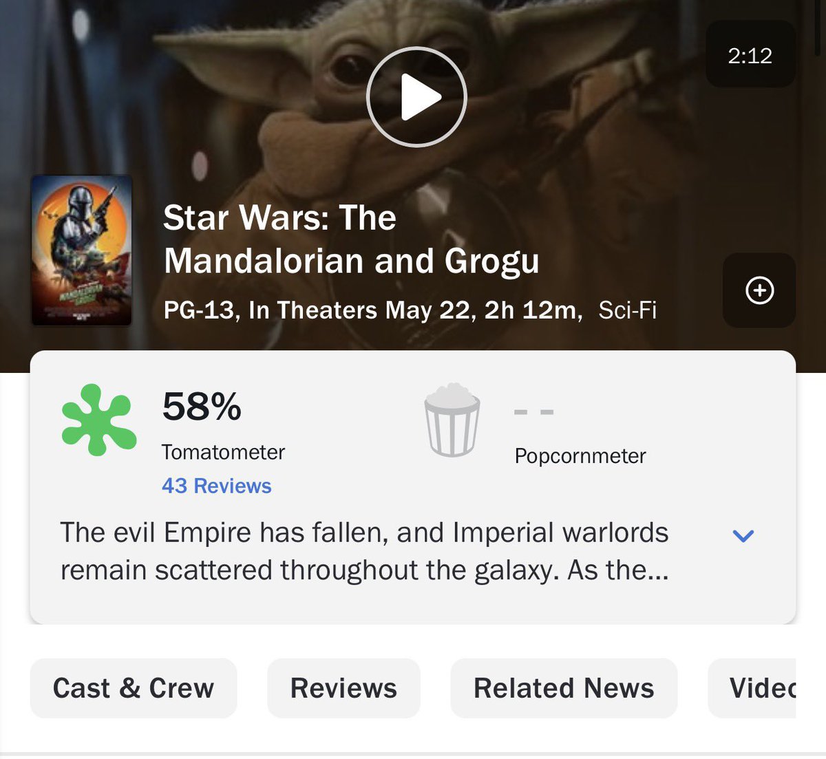 BlackMajikMan90's tweet photo. We saw this coming a mile away.

Almost every positive reaction was like a parent praising their untalented child at little league.

Star Wars deserves better than this. https://t.co/EjxUb8oaEW