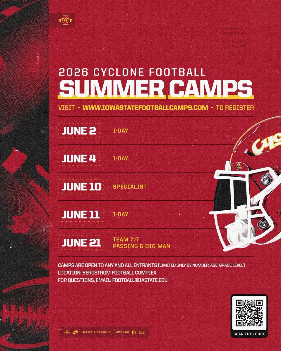 Henry_Veenhof's tweet photo. Thank you for the camp invite
@CoachACalcutta 
@CycloneFB https://t.co/20guaGy1YL