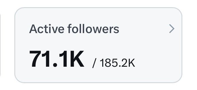Shilllin's tweet photo. Don’t feel bad if your engagements down

71k active followers

This tweet will get less than 71 likes

That’s a .01% ratio https://t.co/ssWIAqYocV