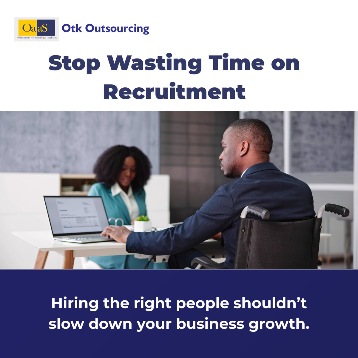 otkoutsourcing's tweet photo. Stop Wasting Time on Recruitment

Hiring the right people shouldn’t slow down your business growth.

From sorting CVs to endless interviews and onboarding stress, recruitment can drain valuable time and resources. https://t.co/2h9n05txKN