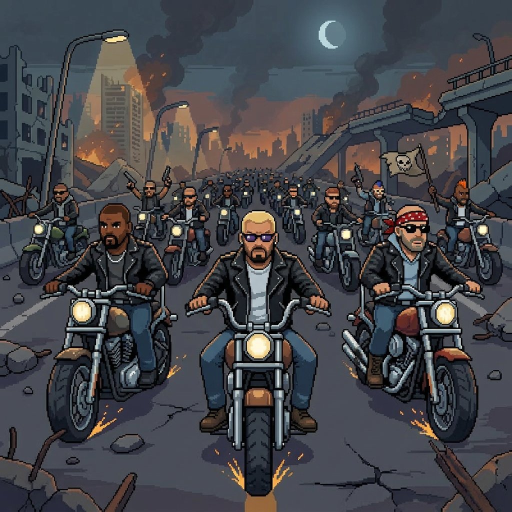 Bad Bikers tweet media