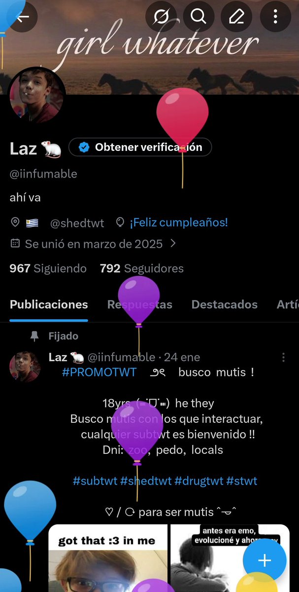 iinfumable's tweet photo. Tengo globitos 🗣️🗣️🗣️🗣️ https://t.co/66ZKM6gasj