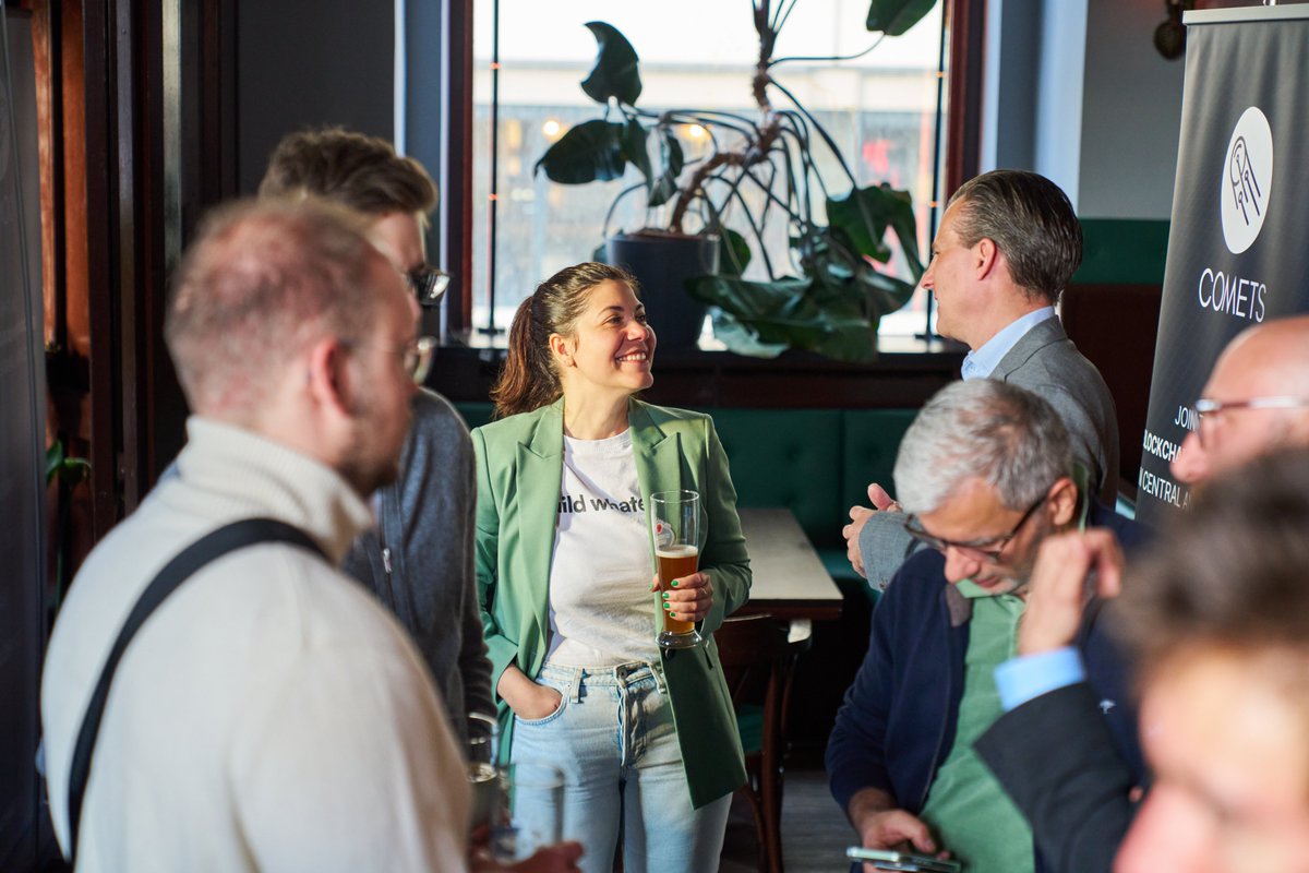 cometsweb3's tweet photo. What a night in Vienna! 🇦🇹

The Vienna Builders Meetup brought together builders, founders, and friends from across the ecosystem for an evening of fresh ideas and good energy.

Huge thanks to @Vi3nnaCongress, Vienna Blockchain Week, and ABC Research for including us in this incredible week and for helping us bring the Austrian community together.

Special appreciation to our speakers and panelists who shaped the evening with their insights: @DaianaM007, Ciprian Carlan, @k0nn0v, Alfred Taudes, @paruch1, and Mihai Suta. The conversations on stage carried well into the room long after the panel wrapped.

And to everyone who came out and stayed until the lights went up: you made this one special. The CEE builder scene keeps growing because of people like you.

Until the next one!