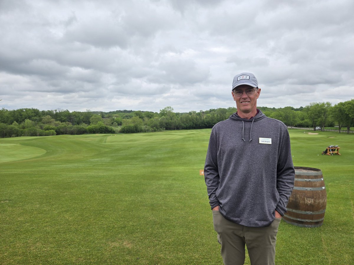 WGCSA's tweet photo. The state's newest short course, Wee Nip, is officially open.  It was great joining several WGCSA members, including superintendent Seth Brogren for the ribbon cutting ceremony @YourGrandGeneva The course looks like a ton of fun thanks to the design by @Dusenberry_Golf https://t.co/lZCUy3IJfQ
