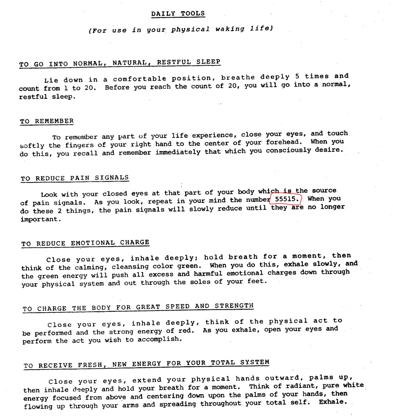 CIA Declassified Code 55515 Gains New Attention for Pain