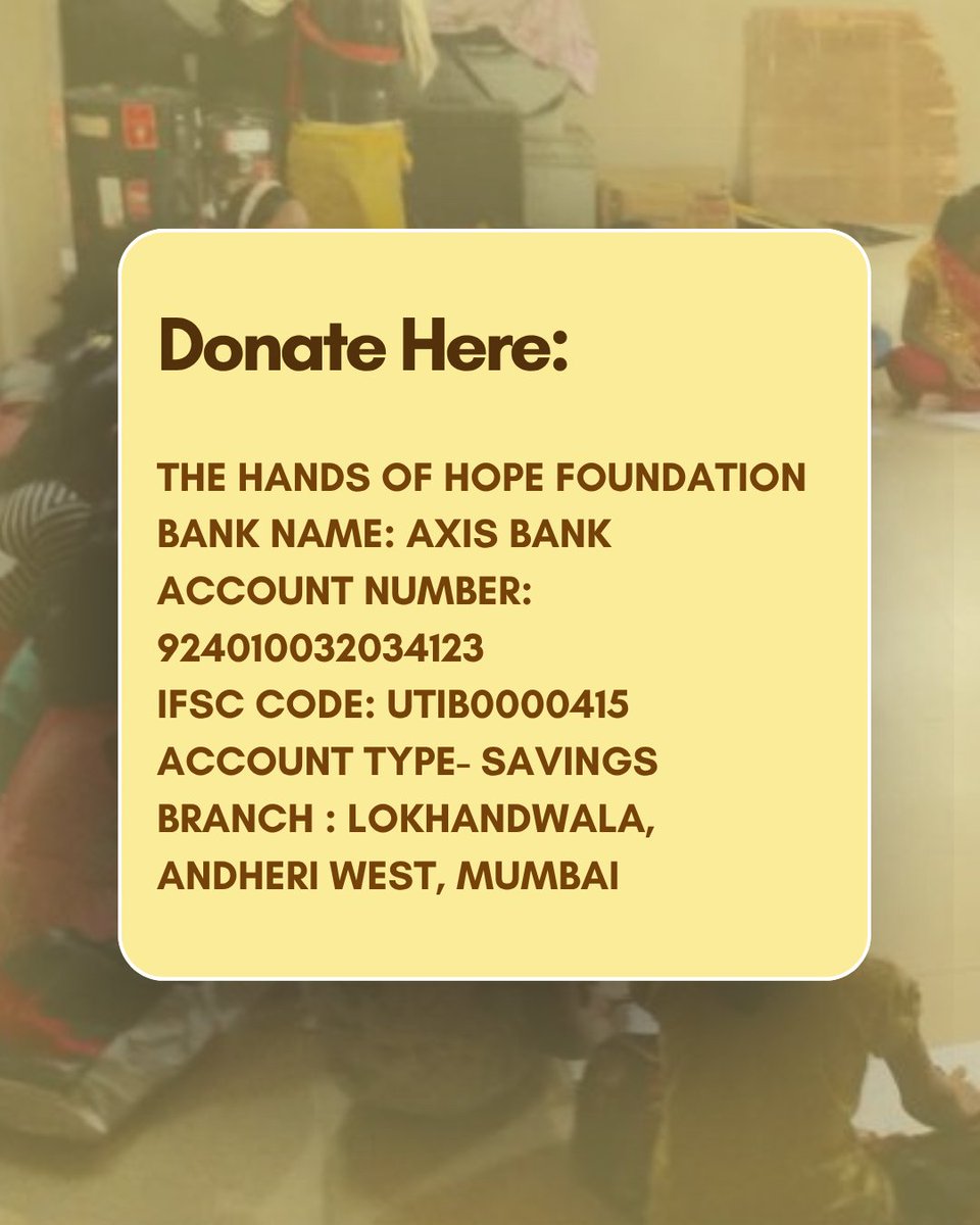 The Hands of Hope Foundation tweet media