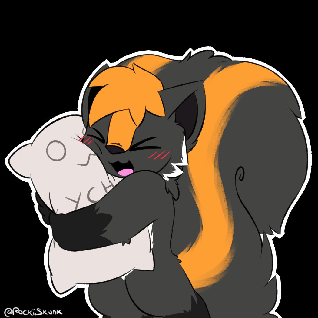 RockiiSkunk's tweet photo. huggles!!!

a sticker design for kitsebi :3 https://t.co/AwJYHu5bQ7