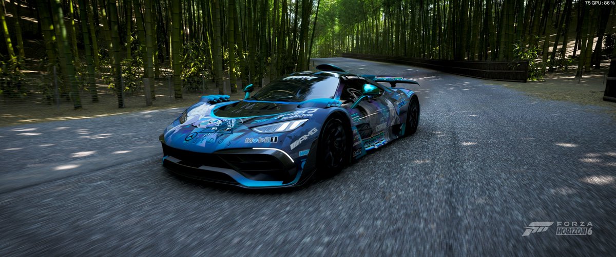 Lightning_Vee's tweet photo. C'est l'heure de reprendre la route ! 
Le jeu est fou #ForzaHorizon6 https://t.co/lP84ZOCsO7