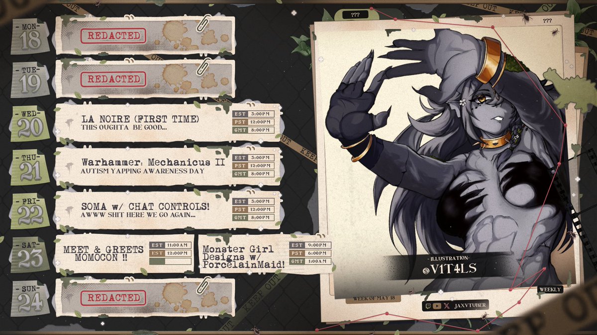 Jax | Gargoyle VTuber 🪨🔍 tweet media