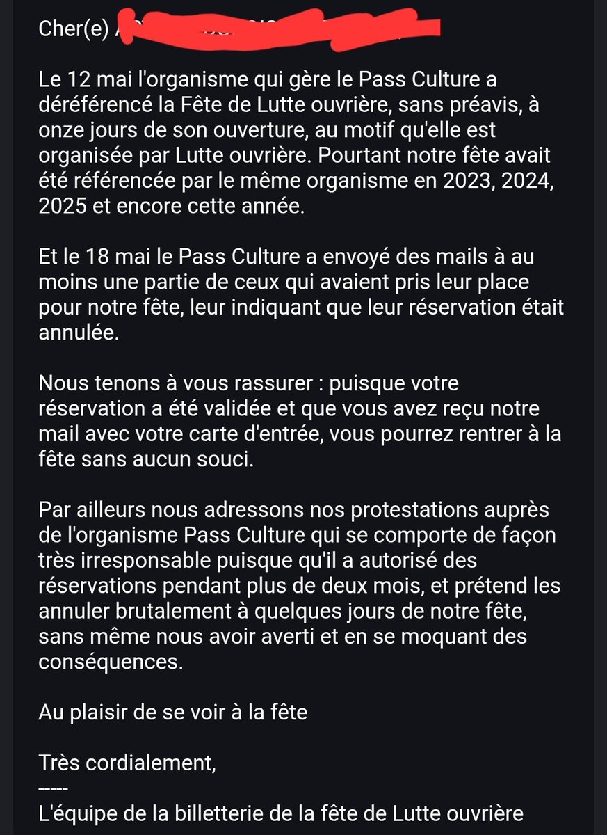 StephPellegrini's tweet photo. #Protestation : si on ne peut pas se cultiver et acquérir de la #culture à la Fête 🥳 de Presles, où peut-on en trouver ?! https://t.co/MIOOdIGmKq