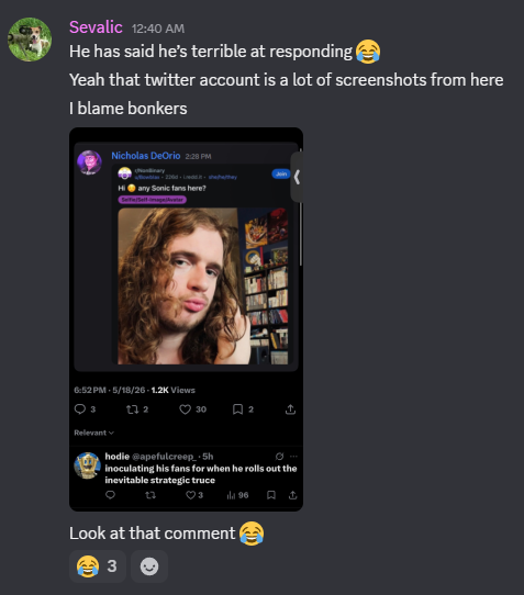 Not Nicholas Deorio tweet media
