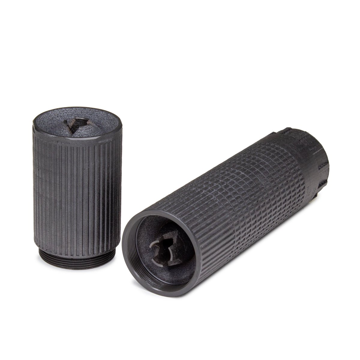 BOEsuppression's tweet photo. The main body is the same dimensions as the standard IL9 at 5” long but it has been reinforced and strengthened to be able to handle larger calibers. The removable module is a simple one piece design without any additional endcap to swap out. https://t.co/osKO4gs2jn