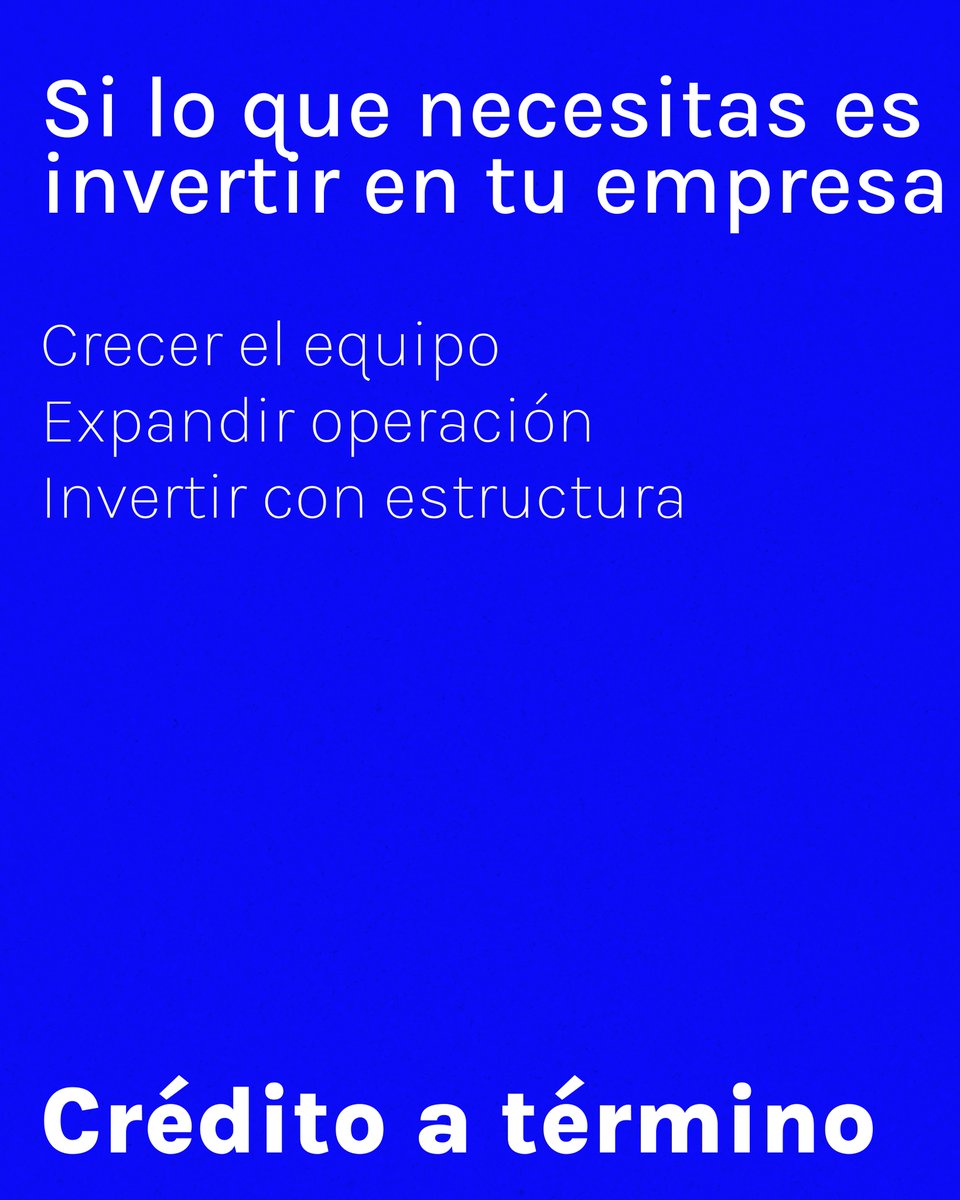 sempli_co's tweet photo. No todas las empresas necesitan el mismo tipo de financiamiento.

A veces es crecer. Otras veces es ordenar el flujo de caja. Y en algunos casos, mover la operación para seguir avanzando.

La clave está en encontrar la solución que se adapte al momento de tu empresa 🚀

#Pymes https://t.co/e7Ajpz9Ans